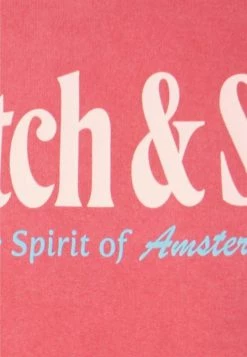 Scotch & Soda COLOURFUL ARTWORK HOODED - Sweatshirt - Hollywood Flame -Scotch & Soda Soldes 97b8ff0d2437410eb583dcd7e337af2d