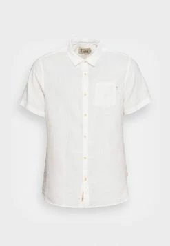 Scotch & Soda GARMENT SHORT SLEEVE - Chemise - White -Scotch & Soda Soldes 97fecf6648b44675b78798b1476b1d26