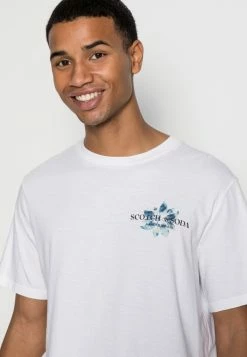 Scotch & Soda GRAPHIC CREWNECK - T-shirt Imprimé - White 9 Scotch & Soda GRAPHIC CREWNECK - T-shirt Imprimé - White -Scotch & Soda Soldes 981a1128039244a3a9a22e9f26f48596