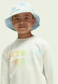 Scotch & Soda ARTWORK - Sweatshirt - Grey Melange -Scotch & Soda Soldes 98ca2d95c33d4d6298ba3dc20ba0fb2d