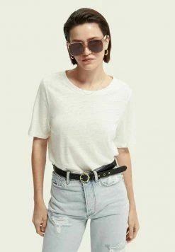 Scotch & Soda T-shirt Basique - Off White