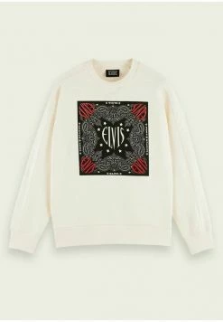 Scotch & Soda GRAPHIC - Sweatshirt - Ecru -Scotch & Soda Soldes 990582d0573a47bdaf158342be1e6dc0