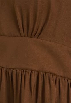 Scotch & Soda DRAPEY WITH SCALLOPED EDGES - Blouse - Brown -Scotch & Soda Soldes 994aef38a1ce4295b493f1b9a36cdfc2