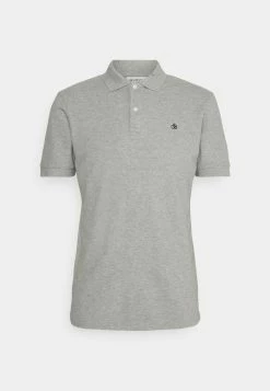 Scotch & Soda ORGANIC GARMENT DYE POLO - Polo - Grey Melange -Scotch & Soda Soldes 994bb59719664f259722fe6d49154238