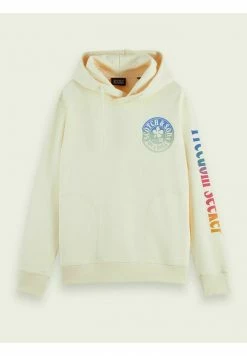 Scotch & Soda TWISTED HOOD - Sweatshirt - Peach Cream -Scotch & Soda Soldes 995a9eb4e4fd488e8487d4415e4864e5