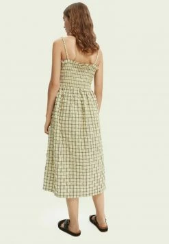Scotch & Soda SMOCKED MIDI - Robe De Jour - Combo X -Scotch & Soda Soldes 99b9e6c71a8c4a36a960d2f54a2bf2b8