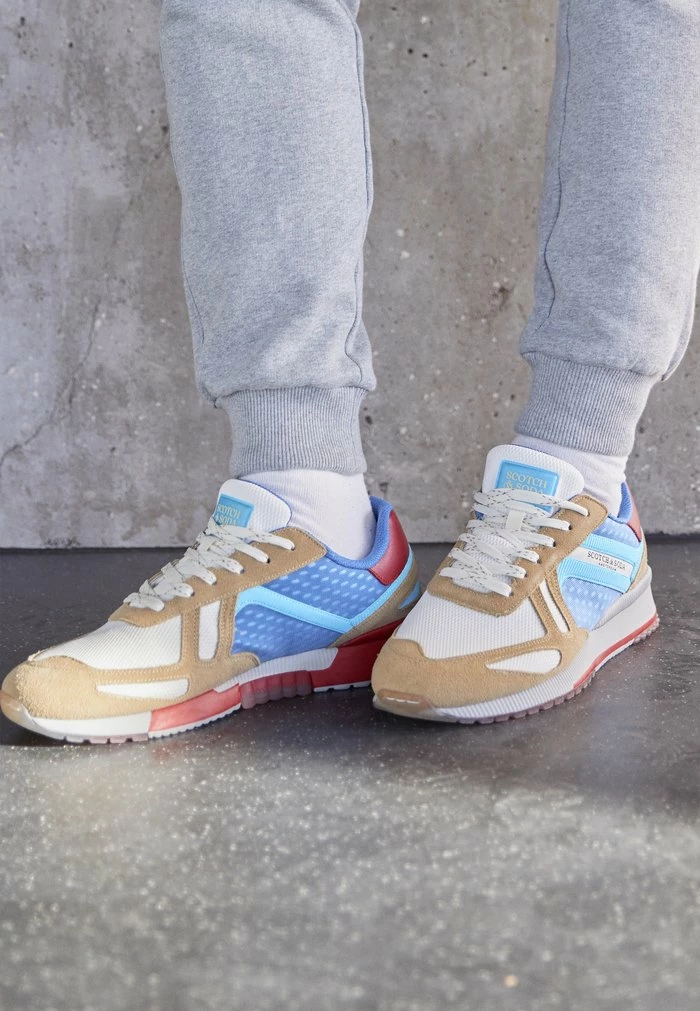 Scotch & Soda VIVEX - Baskets Basses - Sand/multi-coloured 3 Scotch & Soda VIVEX - Baskets Basses - Sand/multi-coloured – Image 3