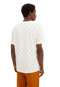 Scotch & Soda CLASSIC CREWNECK TEE - T-shirt Imprimé - Off-white/multi-coloured -Scotch & Soda Soldes 99d94b0527ce41a19ef17e9d960f8ece