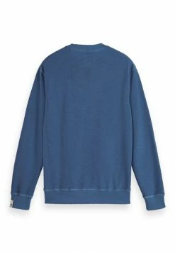 Scotch & Soda Sweatshirt - Blau -Scotch & Soda Soldes 9a10faf78e20477abf083ca38d216164
