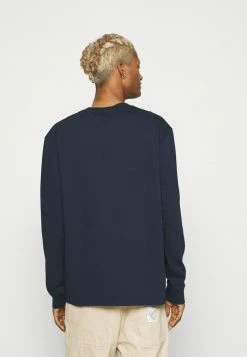 Scotch & Soda LONGSLEEVE TEE WITH CHEST PRINT - T-shirt à Manches Longues - Night -Scotch & Soda Soldes 9a41bd7c471a437b91d468cdf95b7213