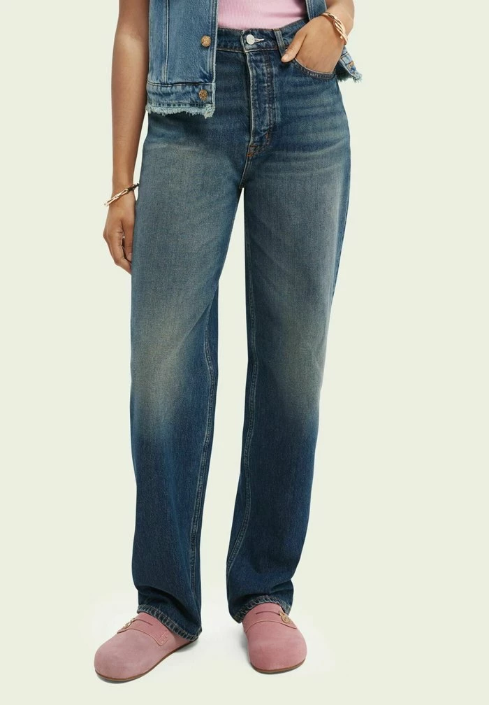 Scotch & Soda Jean Droit - Blue Denim 1 Scotch & Soda Jean Droit - Blue Denim