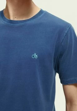Scotch & Soda GARMENT-DYED - T-shirt Basique - Marine 8 Scotch & Soda GARMENT-DYED - T-shirt Basique - Marine -Scotch & Soda Soldes 9b928d431428459d858714dd81747531
