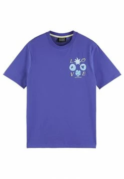 Scotch & Soda T-shirt Imprimé - Priscilla Purple -Scotch & Soda Soldes 9bdff1a2c6344703ab258b8545f03f00