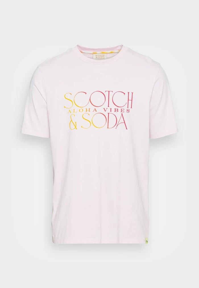 Scotch & Soda LOGO GRAPHIC - T-shirt Imprimé - Pink Icon 4 Scotch & Soda LOGO GRAPHIC - T-shirt Imprimé - Pink Icon – Image 4