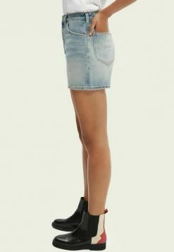 Scotch & Soda ORGANIC - Short En Jean - Remade Classic -Scotch & Soda Soldes 9c75858be0ae4c638c435ef9bcdb4a68