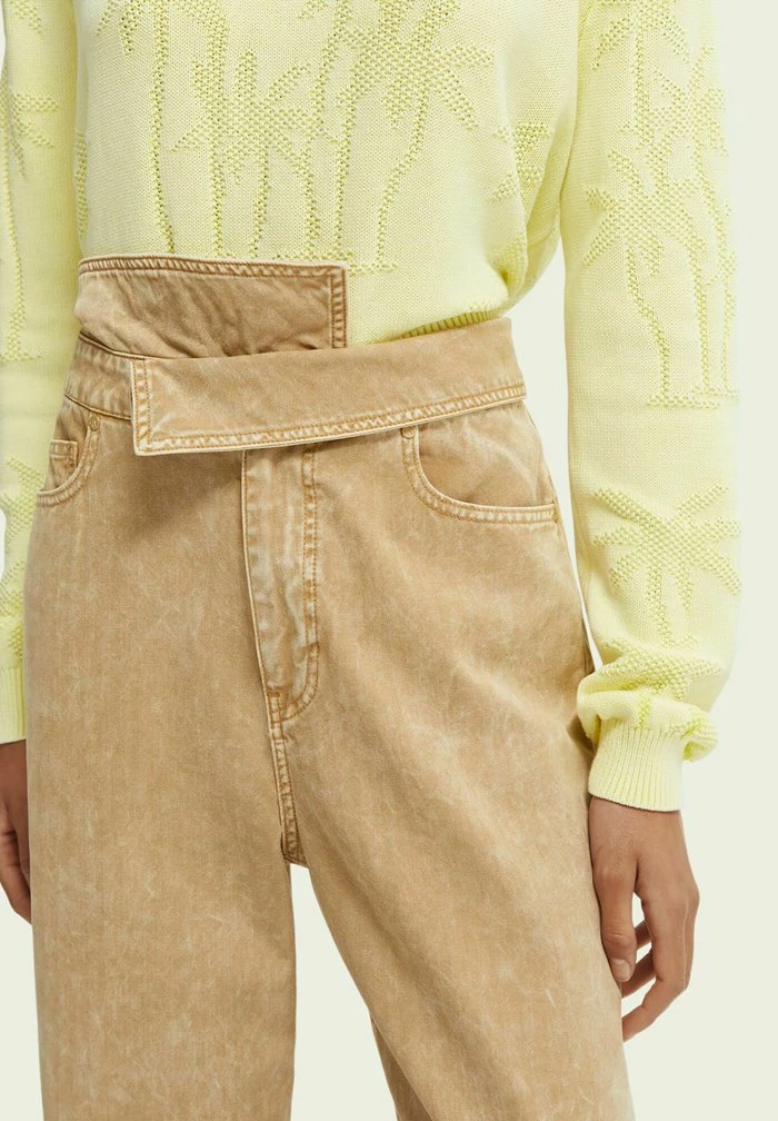 Scotch & Soda HIGH RISE BALLOON - Pantalon Classique - Desert 4 Scotch & Soda HIGH RISE BALLOON - Pantalon Classique - Desert – Image 4