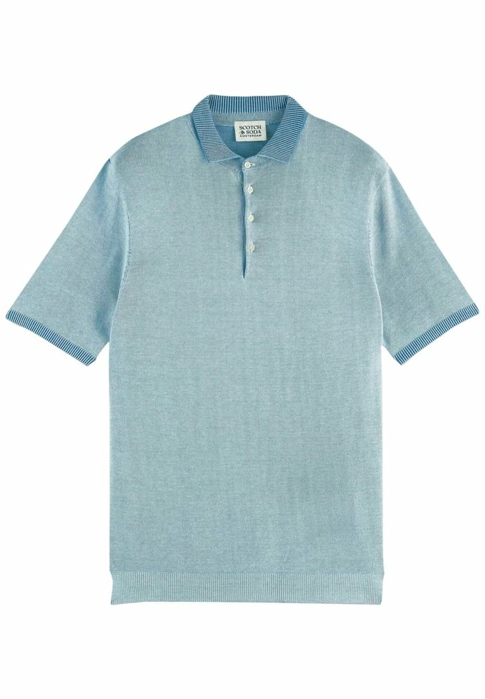 Scotch & Soda Polo - Midnight Muse Melange 4 Scotch & Soda Polo - Midnight Muse Melange – Image 4