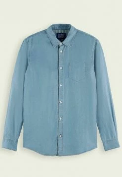 Scotch & Soda Chemise - Blue 11 Scotch & Soda Chemise - Blue -Scotch & Soda Soldes 9cef9f279f994082af48942d152158f1