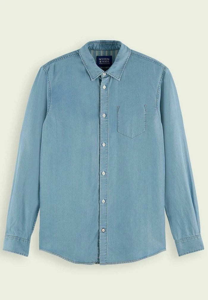 Scotch & Soda Chemise - Blue 5 Scotch & Soda Chemise - Blue – Image 5