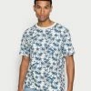 Scotch & Soda PRINTED CREWNECK - T-shirt Imprimé - Combo