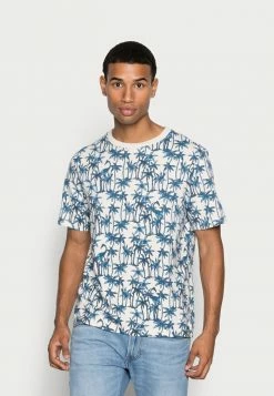 Scotch & Soda PRINTED CREWNECK - T-shirt Imprimé - Combo