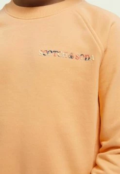 Scotch & Soda ORGANIC - Sweatshirt - Peach -Scotch & Soda Soldes 9d560b181c7f474f825dfde0ff462496