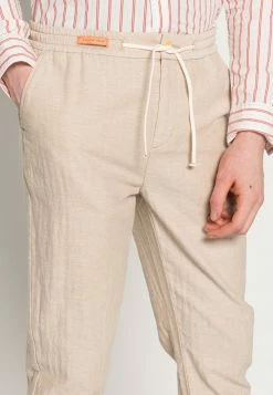 Scotch & Soda WARREN BLEND JOGGER - Pantalon Classique - Sand Melange -Scotch & Soda Soldes 9d712639d6684dc58b581c7a7cb52955