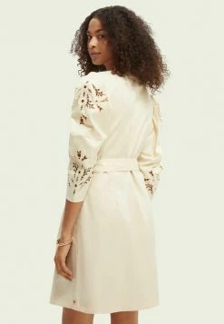 Scotch & Soda Robe De Jour - Beige -Scotch & Soda Soldes 9da7233832e0412d877b798701ba54eb