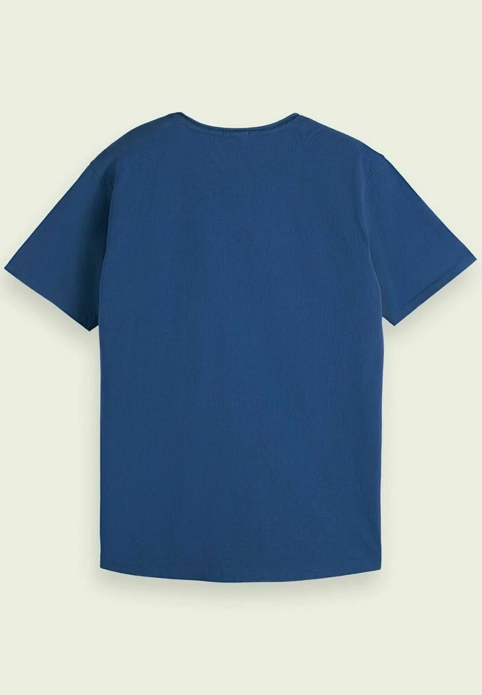 Scotch & Soda T-shirt Basique - Blue 5 Scotch & Soda T-shirt Basique - Blue – Image 5