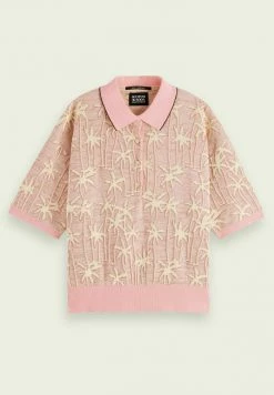Scotch & Soda Polo - Pink -Scotch & Soda Soldes 9e5c2f92dc3a45339860ded68c60a8d8