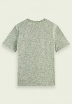 Scotch & Soda REGULAR FIT - T-shirt Imprimé - Army Melange -Scotch & Soda Soldes 9ef55e1138154b46b7fe9061e2fa097e