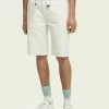 Scotch & Soda Short En Jean - White Beach