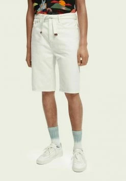 Scotch & Soda Short En Jean - White Beach