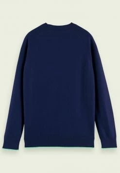 Scotch & Soda Pullover - Americana Blue -Scotch & Soda Soldes a021af20d4074d9c811b639340d8a81a
