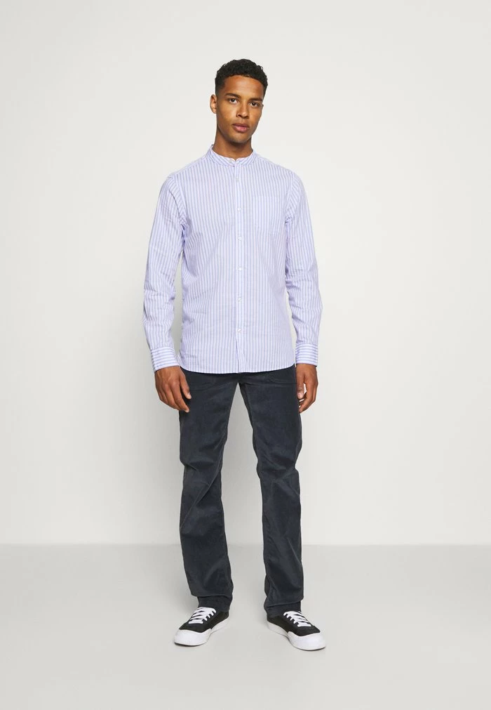 Scotch & Soda LIGHTWEIGHT STRIPED SHIRT - Chemise - Purple/white 2 Scotch & Soda LIGHTWEIGHT STRIPED SHIRT - Chemise - Purple/white – Image 2