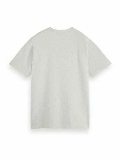 Scotch & Soda UNISEX GRAPHIC LOGO - T-shirt Basique - Grey Melange 15 Scotch & Soda UNISEX GRAPHIC LOGO - T-shirt Basique - Grey Melange -Scotch & Soda Soldes a1170d60af974421b20e6b1fc7b656a0