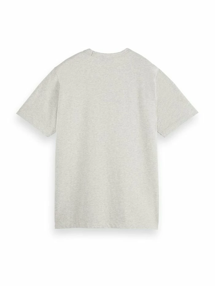 Scotch & Soda UNISEX GRAPHIC LOGO - T-shirt Basique - Grey Melange 8 Scotch & Soda UNISEX GRAPHIC LOGO - T-shirt Basique - Grey Melange – Image 8
