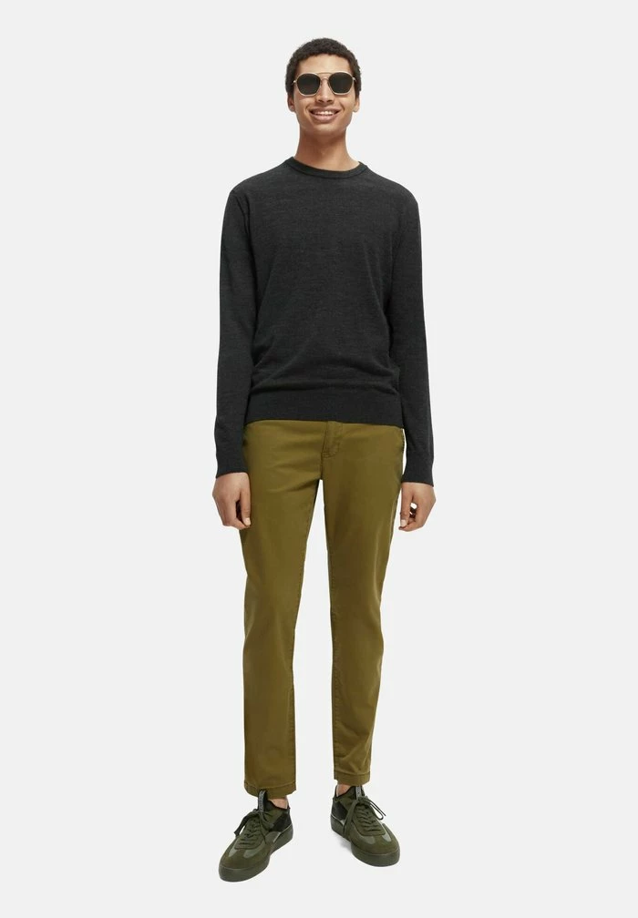 Scotch & Soda CREWNECK - Sweatshirt - Graphite Melange 1 Scotch & Soda CREWNECK - Sweatshirt - Graphite Melange