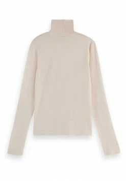 Scotch & Soda T-shirt à Manches Longues - Eggshell -Scotch & Soda Soldes a168d4f9070a4574b511ea98ada1f3c4