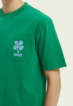 Scotch & Soda T-shirt Imprimé - Highlight Green -Scotch & Soda Soldes a179e7c82f494e879846163a8640e4e4