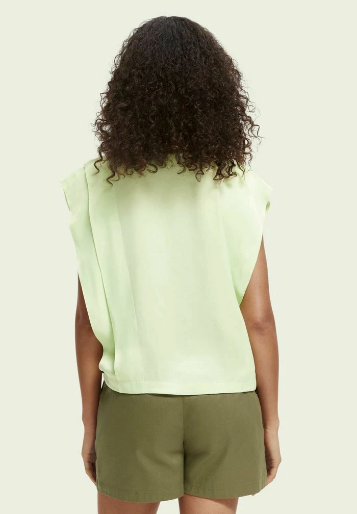 Scotch & Soda T-shirt Basique - Lime 3 Scotch & Soda T-shirt Basique - Lime – Image 3