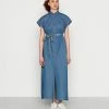 Scotch & Soda LIGHT WEIGHT SHIRT DRESS - Robe Longue - Indigo