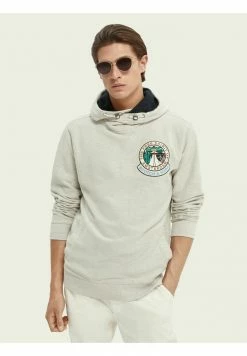 Scotch & Soda Sweat à Capuche - Grey Melange