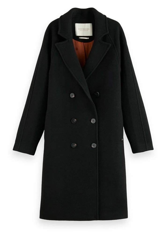 Scotch & Soda DOUBLE BREASTED CLASSIC BLEND - Manteau Classique - Black 7 Scotch & Soda DOUBLE BREASTED CLASSIC BLEND - Manteau Classique - Black – Image 7