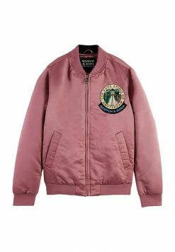 Scotch & Soda Blouson Bomber - Elvis Rose -Scotch & Soda Soldes a23984dcf48a43dea48a9ceacba1899b