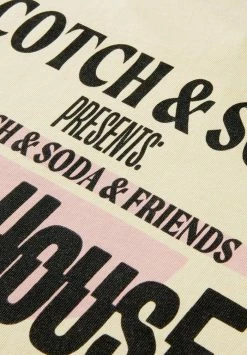 Scotch & Soda GRAPHIC - T-shirt Imprimé - Desert Stone -Scotch & Soda Soldes a245dd50f2b94b809fd708772c29e55e