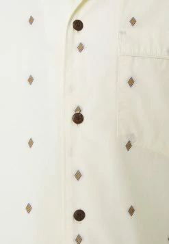 Scotch & Soda SHORTSLEEVE WITH HAWAIIAN COLLAR - Chemise - Beige/salmon -Scotch & Soda Soldes a26295ae34384f0fa15a245c2cba6577