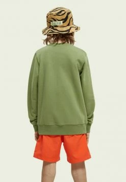 Scotch & Soda Sweatshirt - Military -Scotch & Soda Soldes a28c766c3ce34d78929ca1ae5d99960e