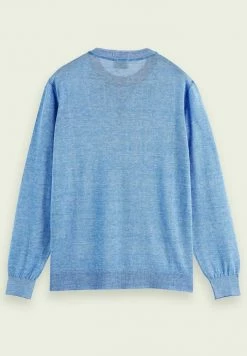 Scotch & Soda Pullover - Blue Melange -Scotch & Soda Soldes a2b37943e54f4044b8235f1304cdae62