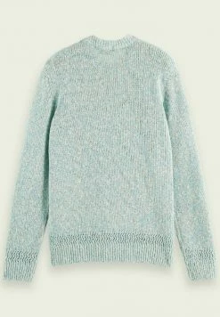 Scotch & Soda CREWNECK - Pullover - Seafoam Melange -Scotch & Soda Soldes a2d8a730a5f1439c8a8fe73acd1cf155